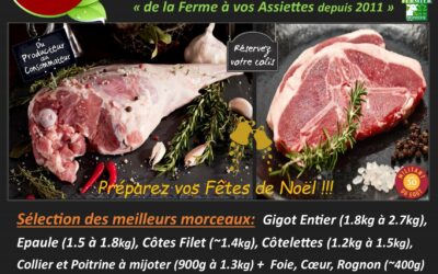 Prochaines Ventes Agneau Fermier Broutard de Lozère…Hummm !